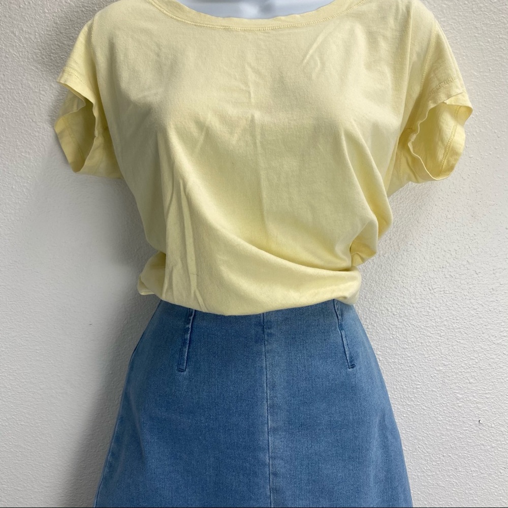 Eddie Bauer wide neck tee shirt small medium large